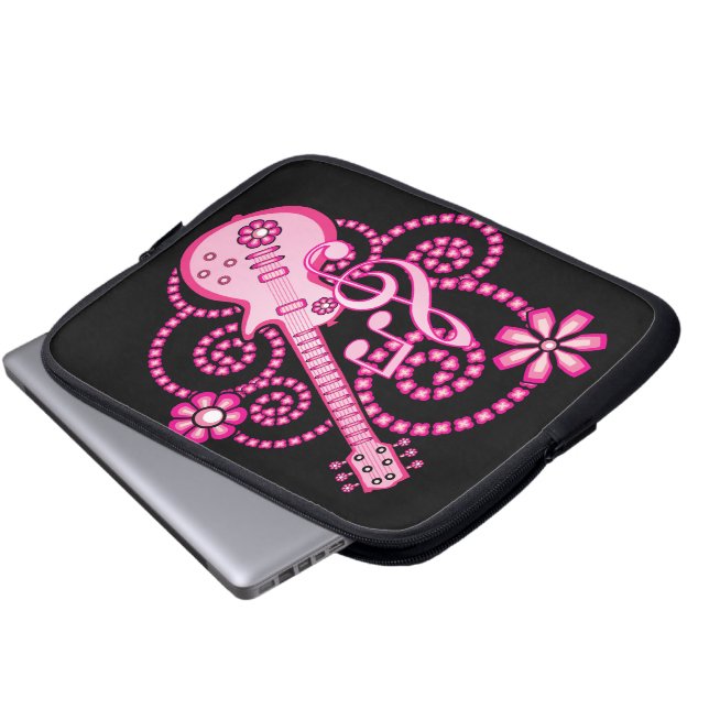 Funda Para Portátil Girlie Guitar (Inferior anverso)