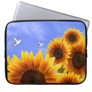 Funda Para Portátil Giro floral de manga para portátiles