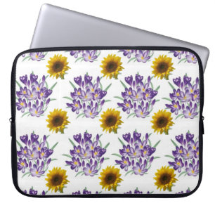 Funda Para Portátil Giro floral de manga para portátiles