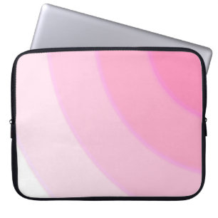 Funda Para Portátil Giros circulares rosados