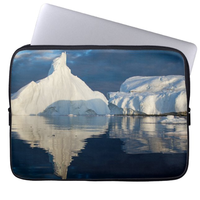 Funda Para Portátil Glaciar Disko Bay Ilulissat, Groenlandia (Frente)