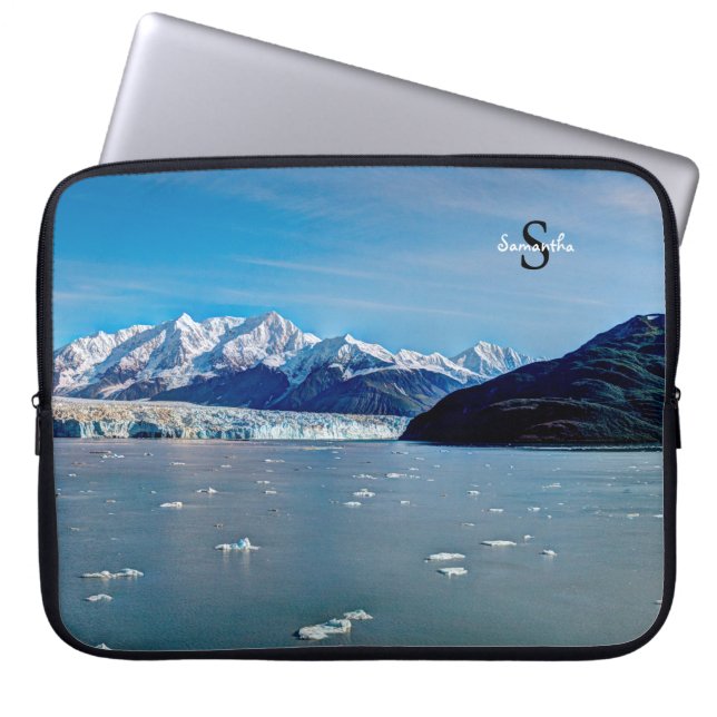 Funda Para Portátil Glaciar Hubbard, Alaska (Frente)