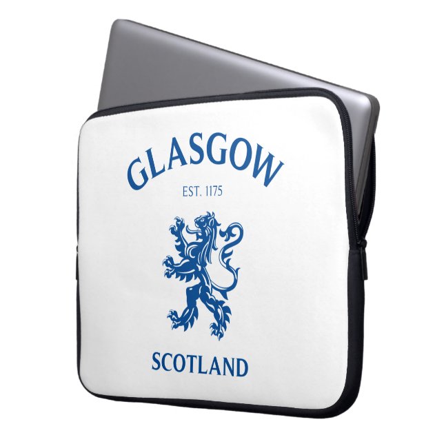 FUNDA PARA PORTÁTIL GLASGOW, ESCOCIA (Anverso izquierdo)