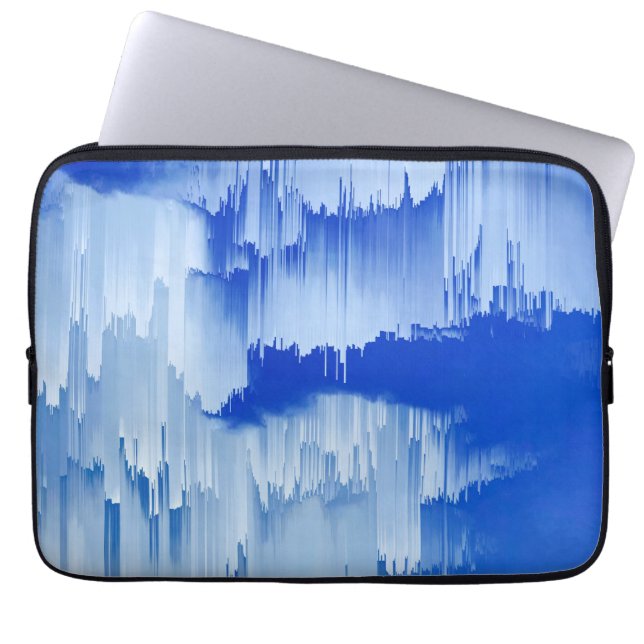 Funda Para Portátil Glitch Sunset Landscape Decor (Frente)