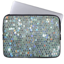 Glitzy Sparkly Silver Bling Purpurina