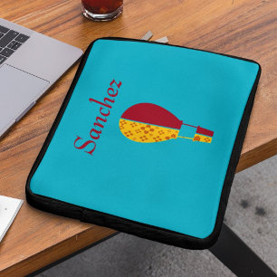 Funda Para Portátil Globo aerostático Red Yellow New Mexico Zia