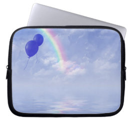 Funda Para Portátil Globos azules