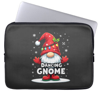 Funda Para Portátil Gnomo de Navidad Gnomo Bailarín Familia Navidad (7