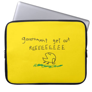 Funda Para Portátil Gobierno fuera REE SNEKDERECHA Bandera de Gadsden