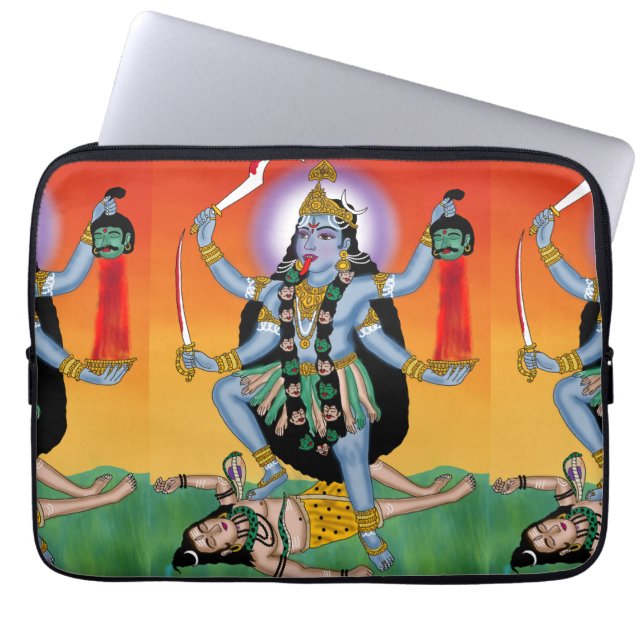Funda Para Portátil Goddess Kali Laptop Cover (Frente)
