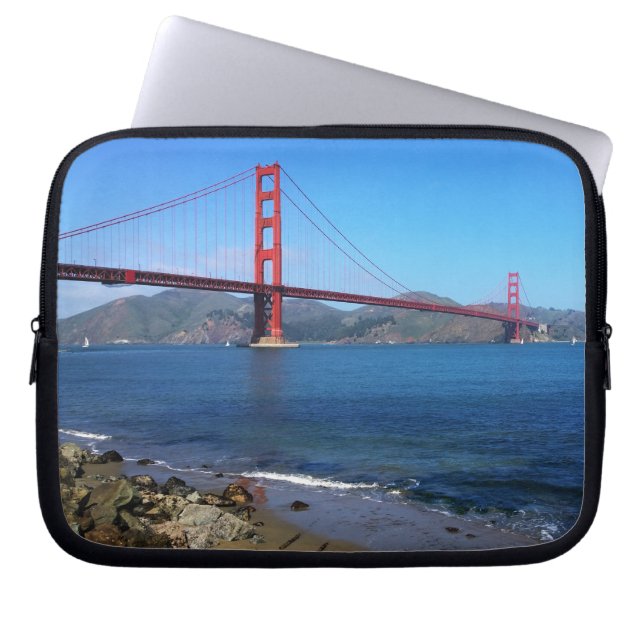 Funda Para Portátil Golden State Bridge - San Francisco, California (Frente)