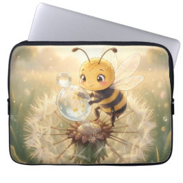 Funda Para Portátil Goldene Hummel im Blütentanz.9