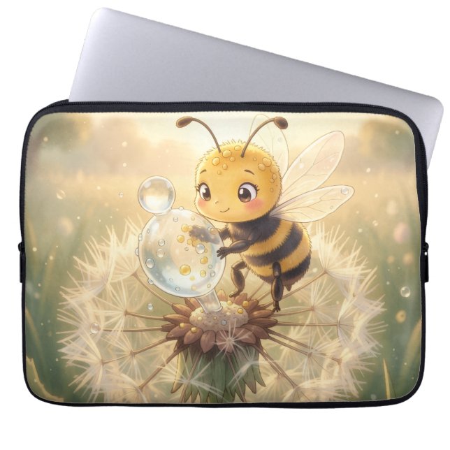 Funda Para Portátil Goldene Hummel im Blütentanz.9 (Frente)