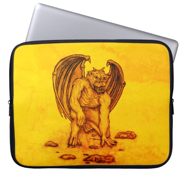 Funda Para Portátil Golem Gargoyle (Frente)