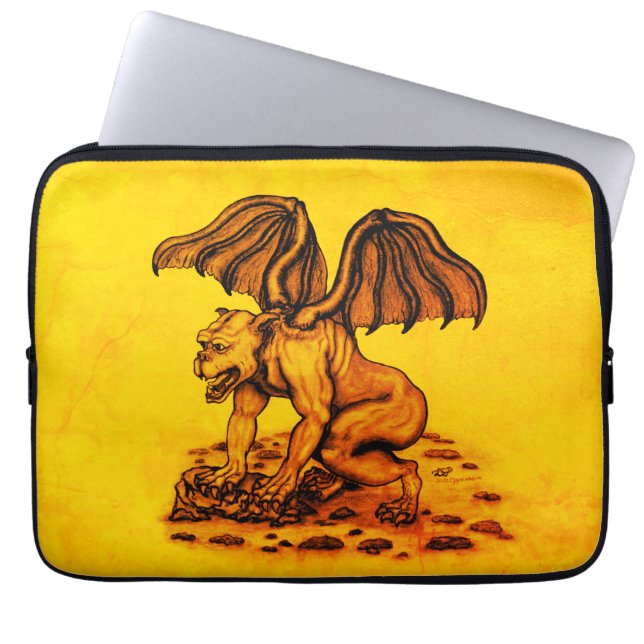 Funda Para Portátil Golem Gargoyle (Frente)