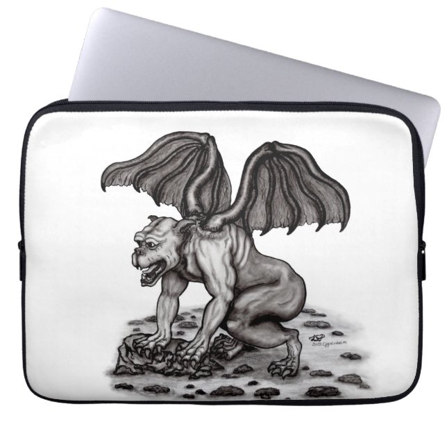 Funda Para Portátil Golem Gargoyle (Frente)