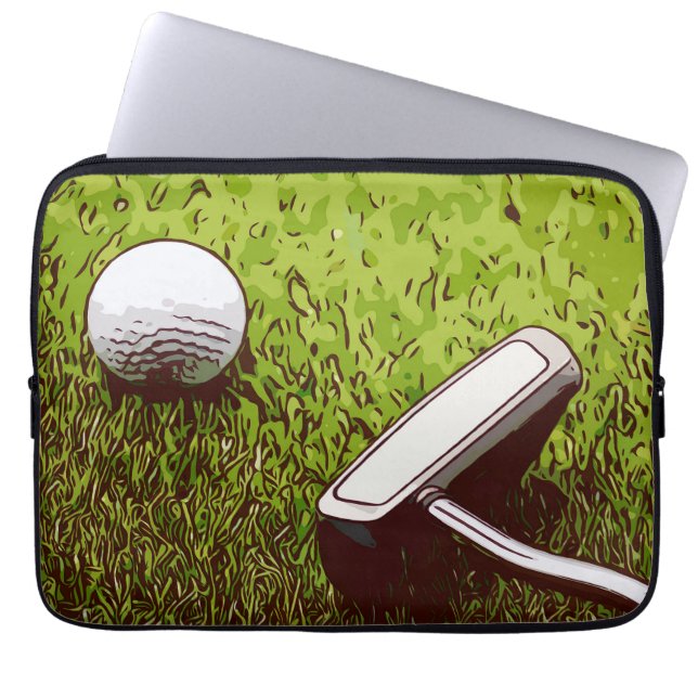 Funda Para Portátil Golf y putter (Frente)