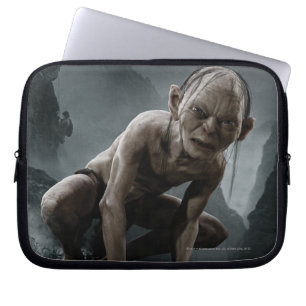 Funda Para Portátil Gollum en una roca