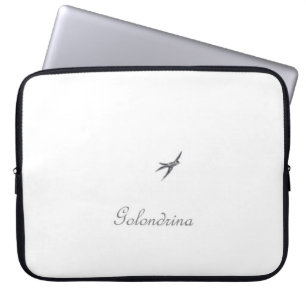Funda Para Portátil Golondrina - Encantadora Manga Romántica para Port