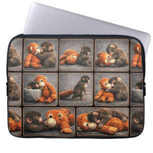 Funda Para Portátil Golpea Bebé Mono