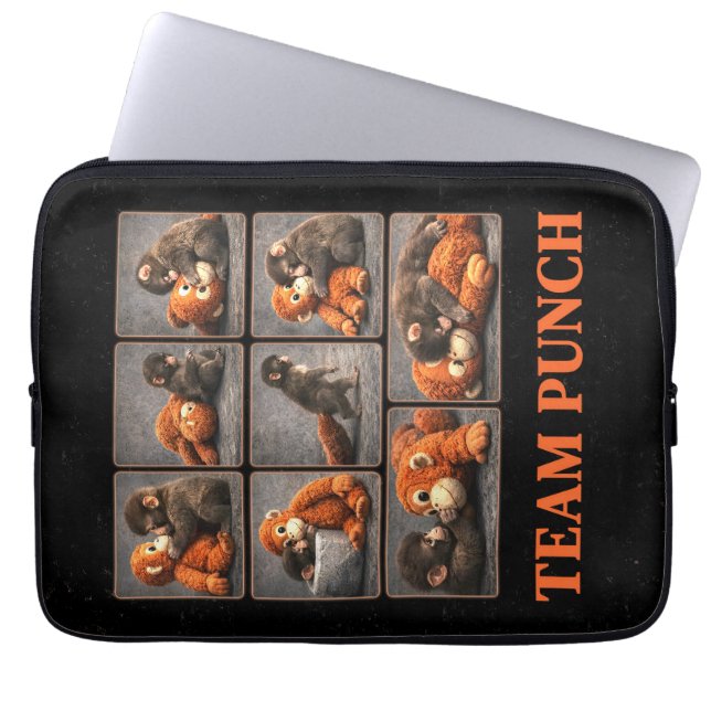 Funda Para Portátil Golpea Bebé Mono (Frente)