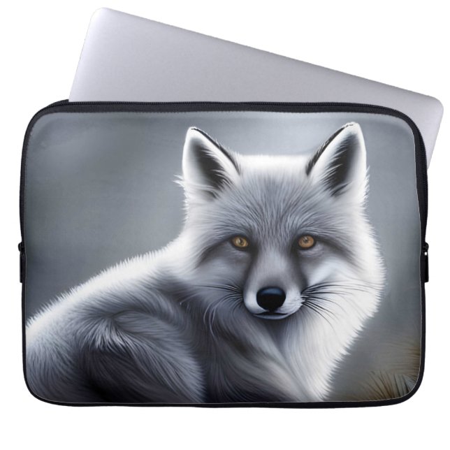 Funda Para Portátil Gorgeous Artic Fox (Frente)