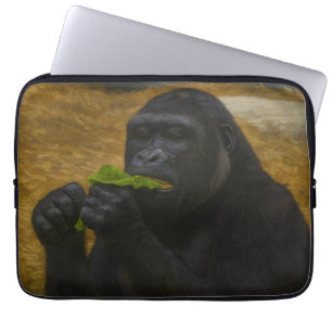 Funda Para Portátil Gorilla Grace - Retrato de vida salvaje realista