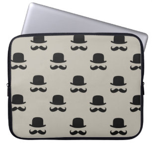 Funda Para Portátil Gorras y bigotes del inconformista