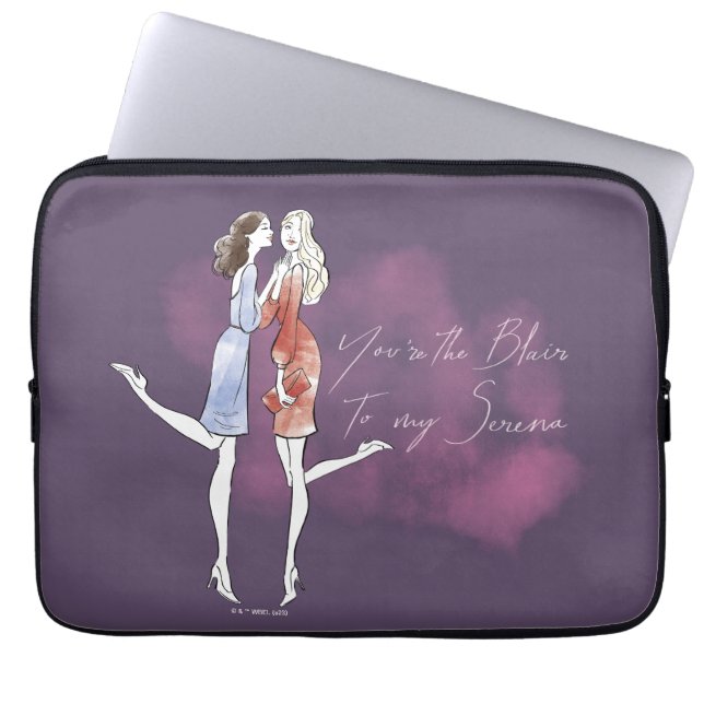 Funda Para Portátil Gossip Chica - Eres el Blair para mi Serena (Frente)