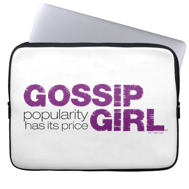 Funda Para Portátil Gossip Chica - La popularidad tiene su precio (Frente)