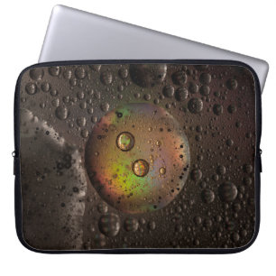 Funda Para Portátil Gotas de agua en el panel de vidrio