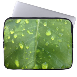 Funda Para Portátil Gotas de lluvia en la hoja