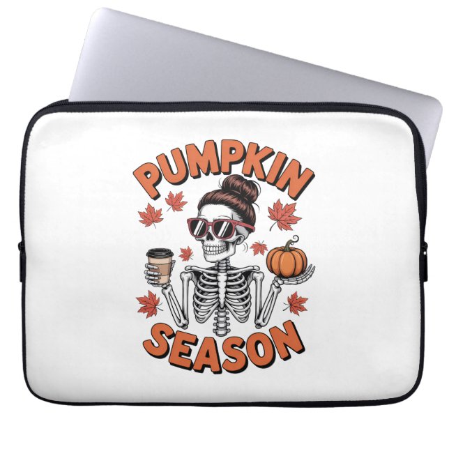 Funda Para Portátil Grace Upon Grace Fall Pumpkin (Frente)