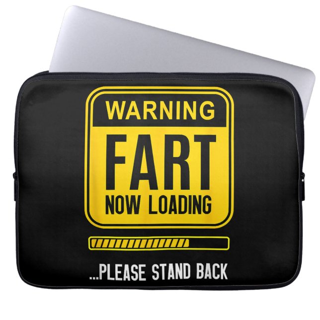 Funda Para Portátil Graciosa broma (Frente)