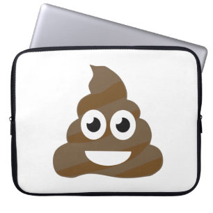 Funda Para Portátil Graciosa Emoji de Cute Poop
