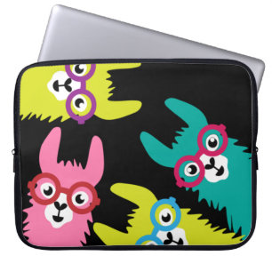 Funda Para Portátil Graciosa Llama Colorful Camelid