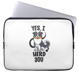 Funda Para Portátil Graciosa Pastora Australiana Regalos Aussie Sí I H