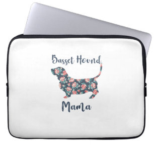 Funda Para Portátil Gracioso Basset Hound Regalos Basset Hound Mom Shi