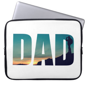 Funda Para Portátil Gracioso camping camper excursionista papá