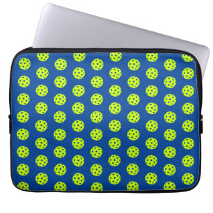 Funda Para Portátil Gracioso Patrón Amarillo De Baloncesto