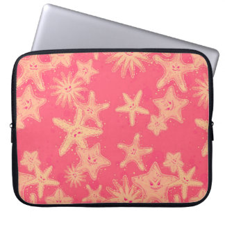 Funda Para Portátil Gracioso patrón de limonada Starfish