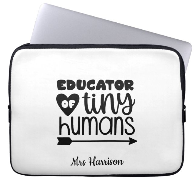 Funda Para Portátil Gracioso regalo personalizado del profesor (Frente)