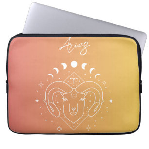 Funda Para Portátil Gradiente de signos de estrella del horoscopio de