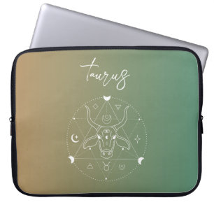 Funda Para Portátil Gradiente de signos de estrella del horóscopo zodi