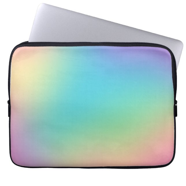 Funda Para Portátil Gradiente grandioso del arcoiris (Frente)