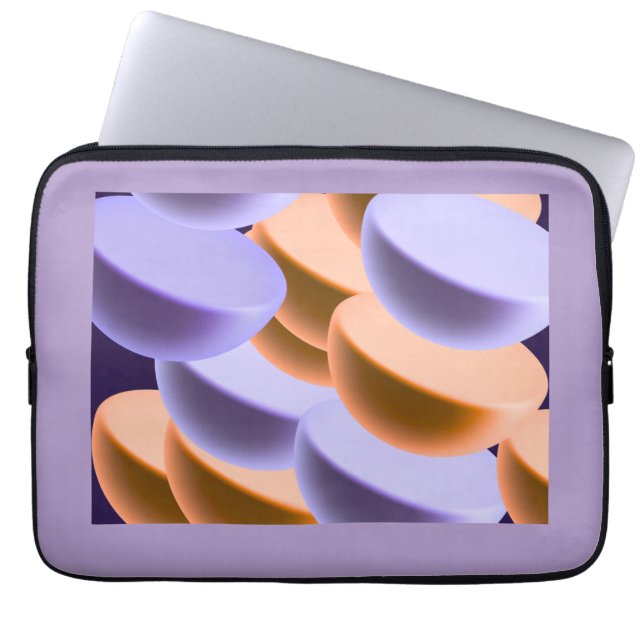 Funda Para Portátil Gradientes diagonales (Frente)