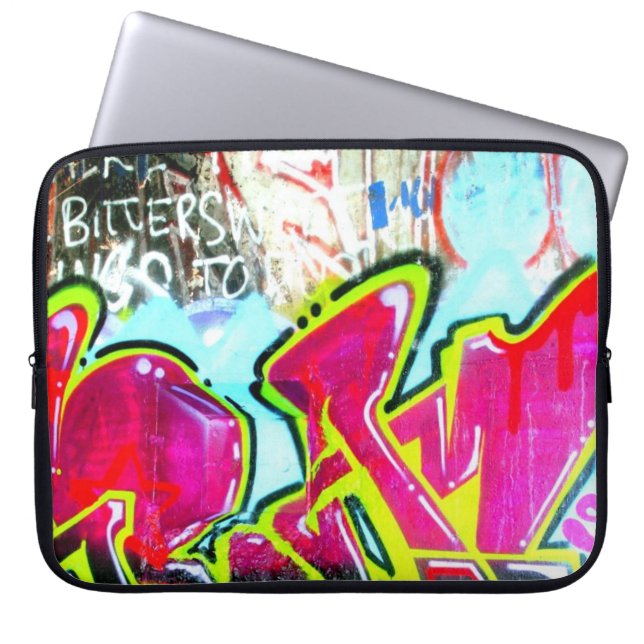 Funda Para Portátil Graffiti agridulce (Frente)