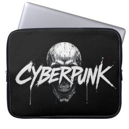 Funda Para Portátil Graffiti de Cyberpunk Skull Neoprene Manga para po