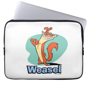Funda Para Portátil Gráfica de carácter de Weasel Orgulloso