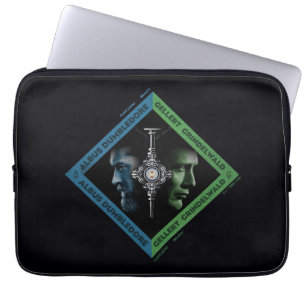 Funda Para Portátil Gráfica de troto de sangre de dumbledore y grindle